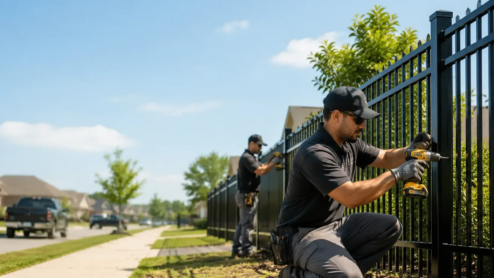 Metal Fence Installation in Blue Springs, NE